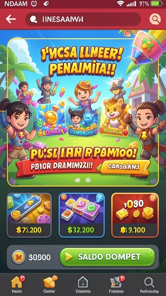 Aktivitas multiplayer yang seru dengan teman-teman.