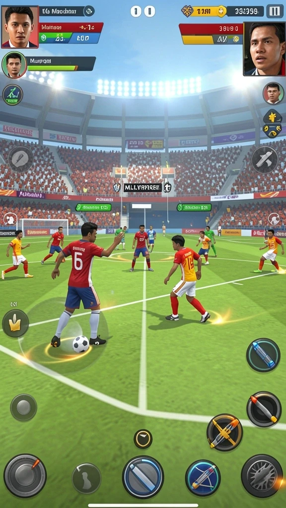 Screenshot ini menunjukkan leaderboard dengan skor pemain lain.