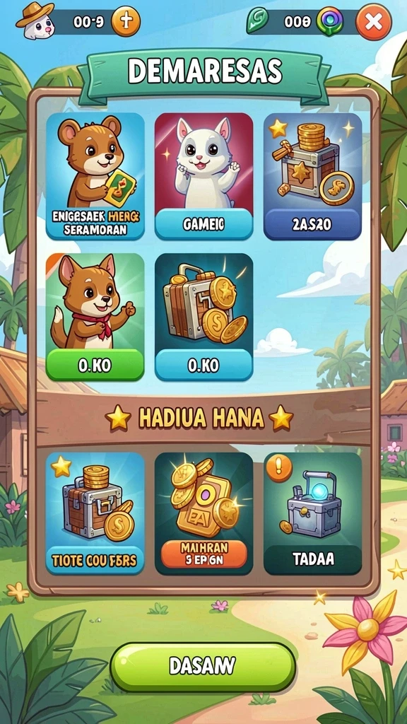 Gameplay A7777 yang penuh tantangan dan menyenangkan.