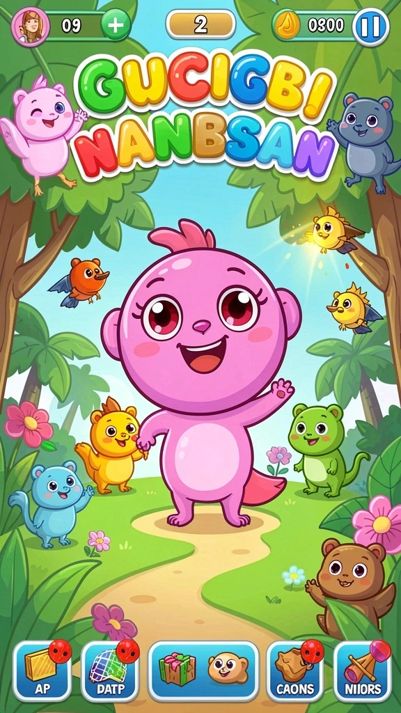 Screenshot dari mode multiplayer dengan teman-teman.