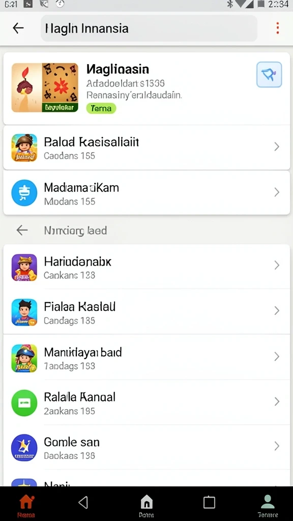 Tampilan antarmuka yang menarik dan mudah digunakan.
