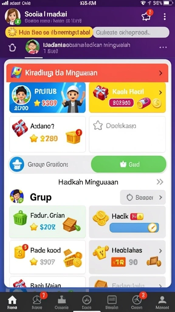 Tampilan antarmuka BIMABET yang user-friendly.