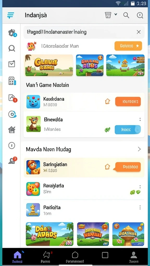 Fitur chat untuk interaksi yang lebih seru antar pemain.