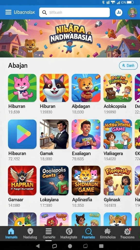Screenshot menampilkan tampilan grafis yang menawan.