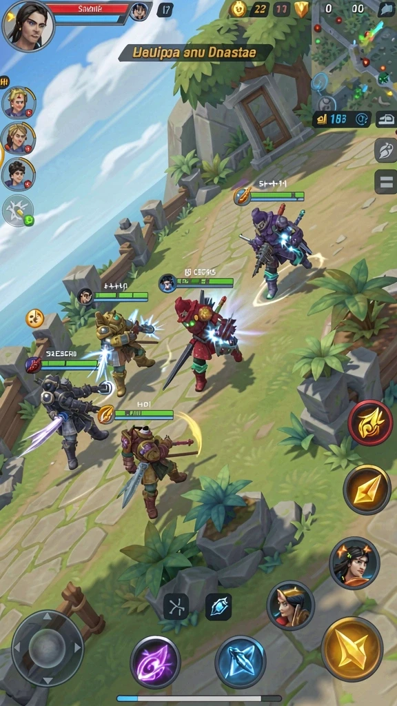Screenshot memperlihatkan momen seru dalam permainan.