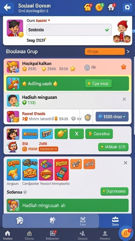 Sistem hadiah yang adil dan memuaskan untuk pemain.