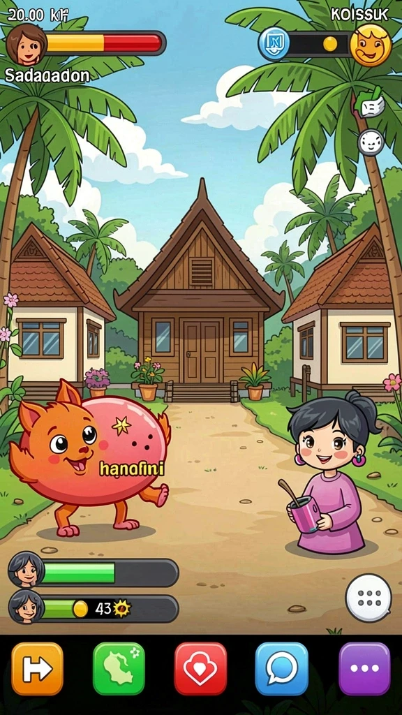 Tampilan awal yang menarik dan informatif.