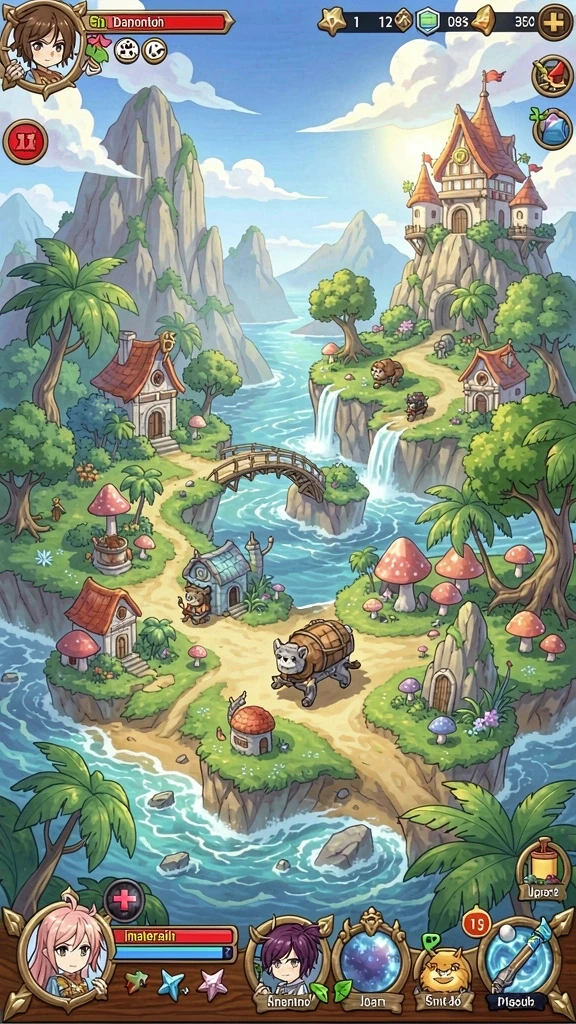 Screenshot gameplay yang menunjukkan tantangan menarik.