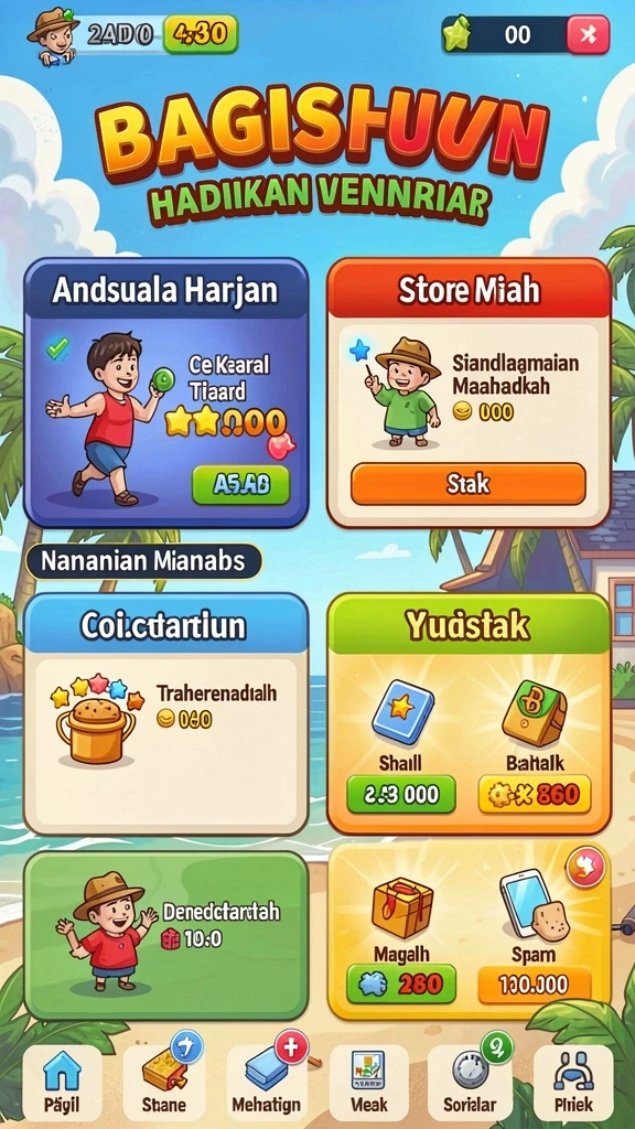 Koleksi karakter beragam dalam GGR777.