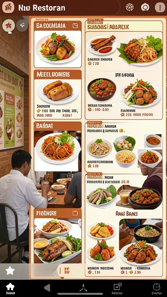 Tampilan awal KATAWIN dengan menu intuitif.