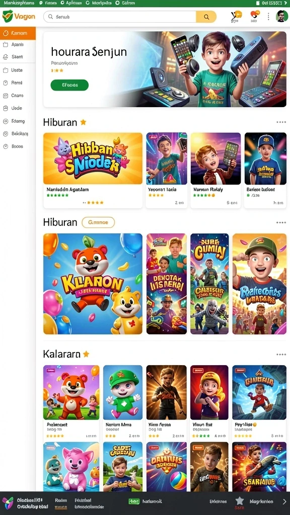 Karakter unik dengan desain yang memukau dalam KENCANA28.