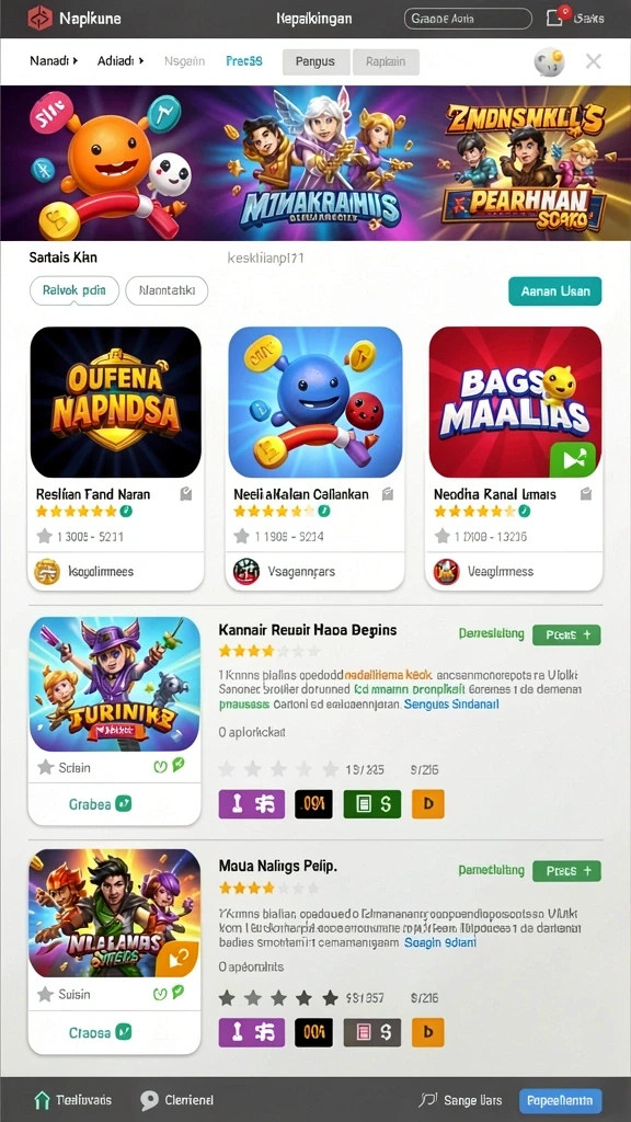 Mode multiplayer yang seru dengan pemain lain.