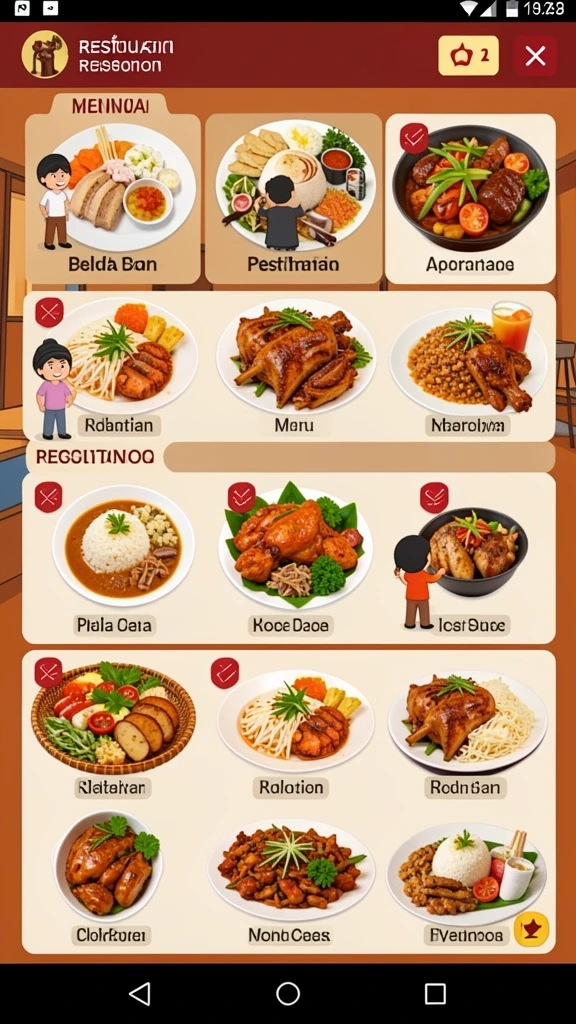 Tampilan grafis yang memukau dan detail yang halus.