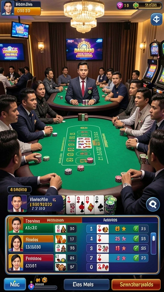 Menampilkan gameplay menarik dengan antarmuka yang intuitif.