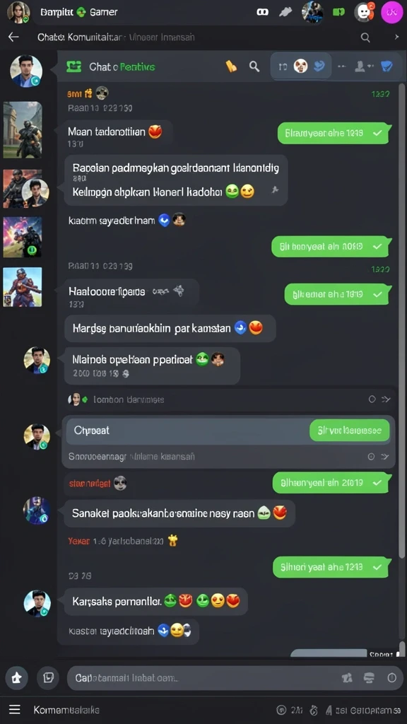 Mode multiplayer yang seru dengan teman-teman.