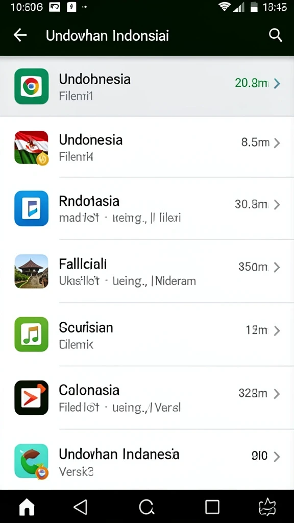Banyak pilihan permainan dengan tema yang berbeda.