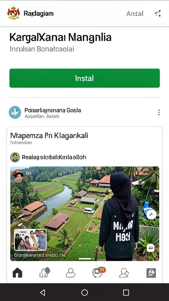 Tangkapan layar menunjukkan lingkungan yang indah dan berwarna.