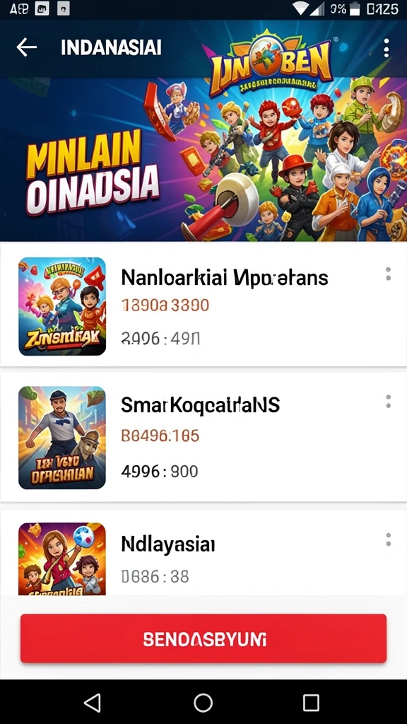 Variasi karakter yang unik dan menarik.