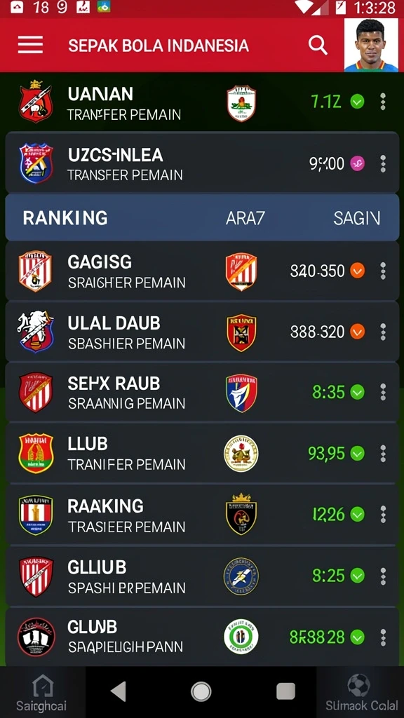 Pengaturan latar belakang yang indah dan detail.