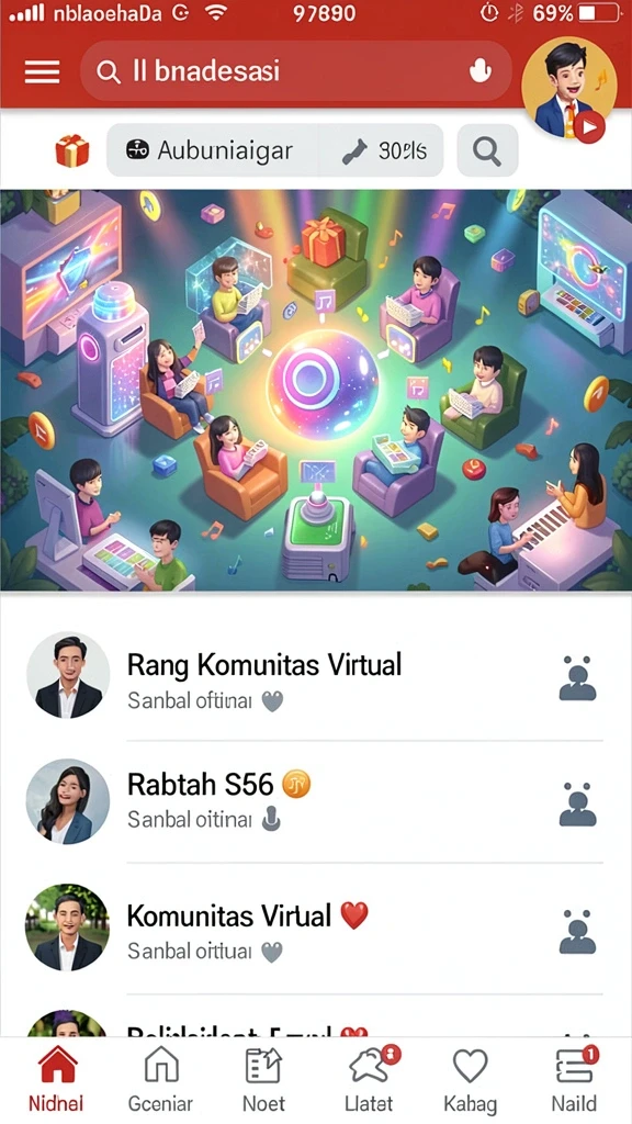 Momen seru dalam pertempuran melawan monster.