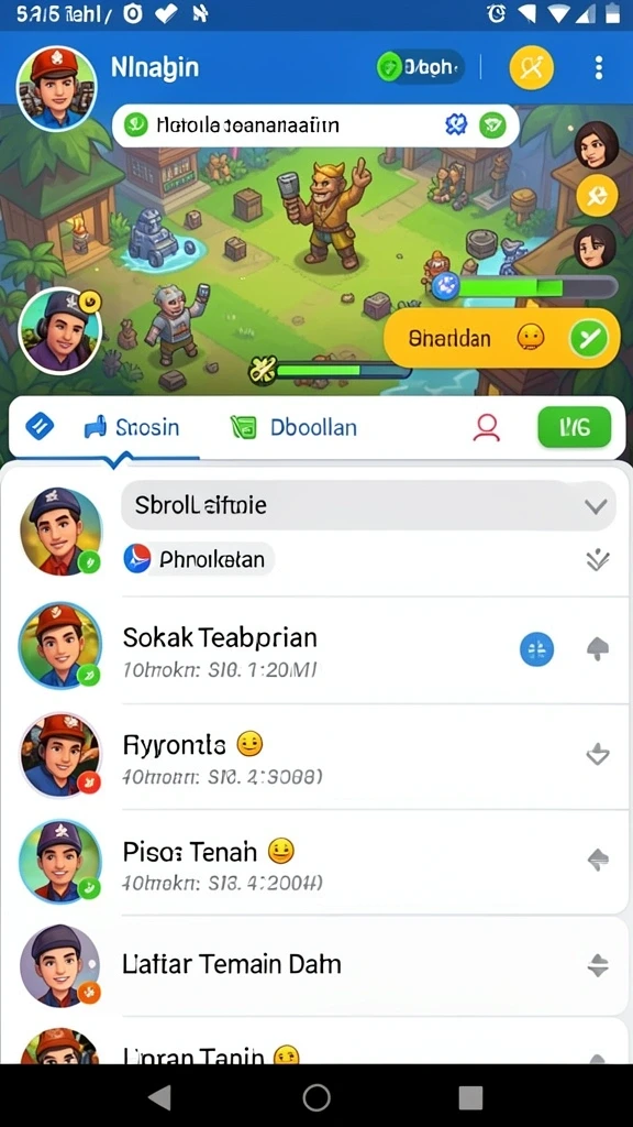Karakter unik yang bisa dipilih oleh pemain.