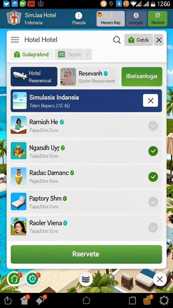 Tampilan mesin slot yang memukau dan berwarna.