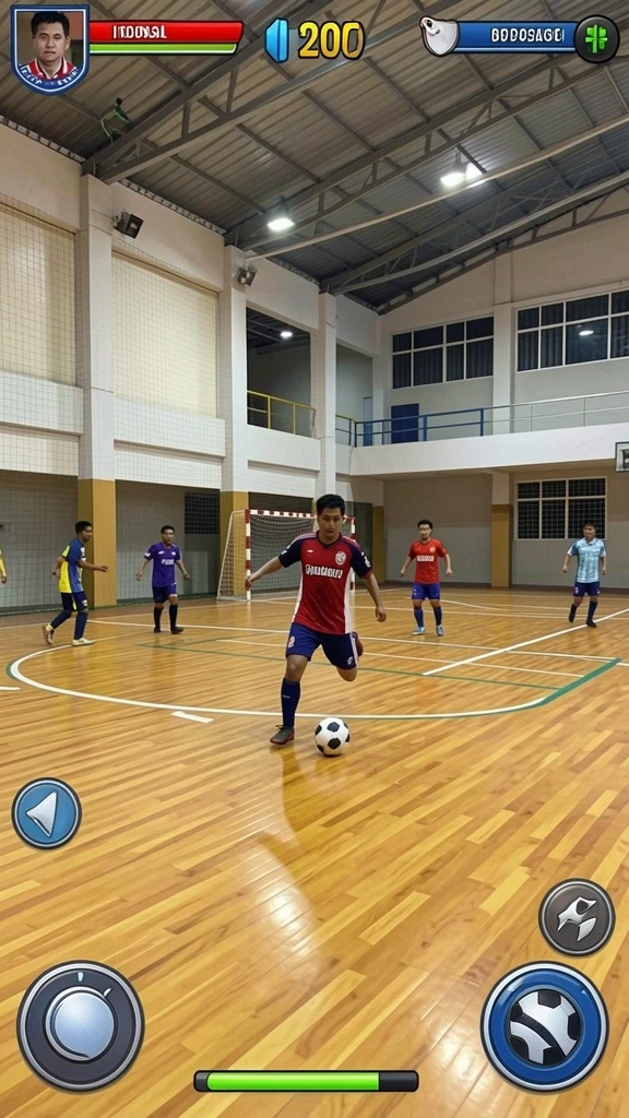 Mode pertandingan yang seru dan kompetitif.