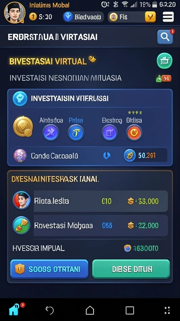 Screenshot dari leaderboard yang penuh kompetisi.