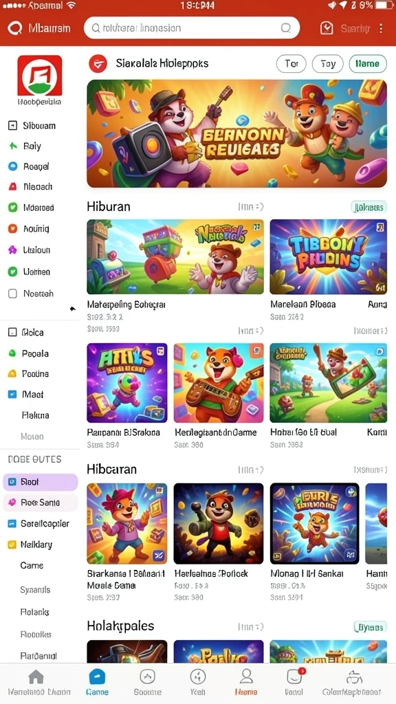 Gameplay seru dengan tantangan yang menantang setiap level.