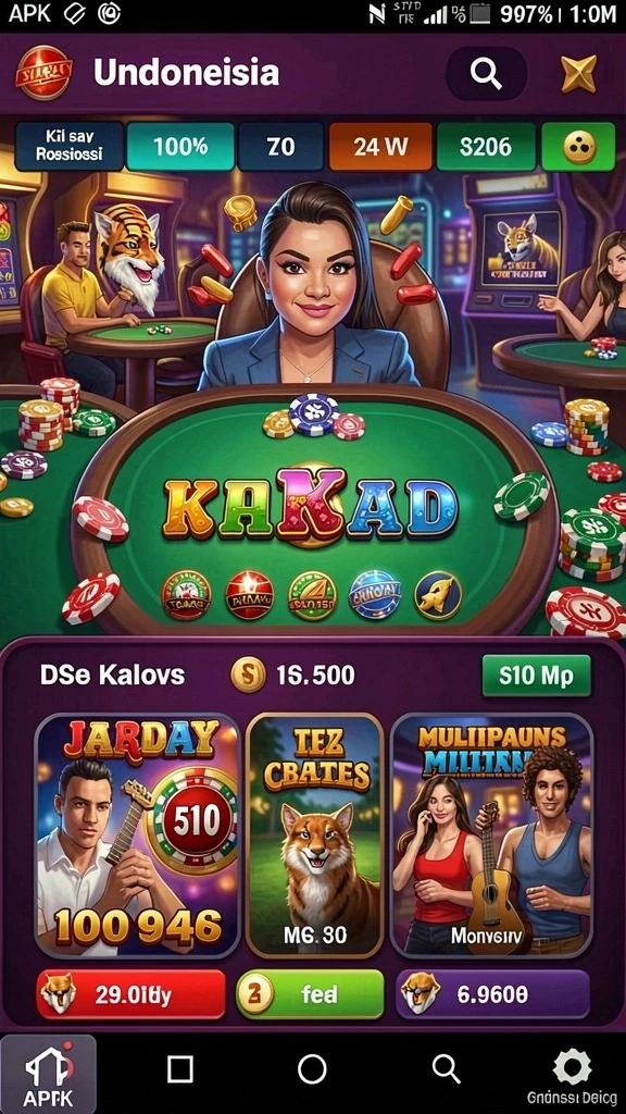 Tampilan antarmuka WAKTOGEL yang ramah pengguna.