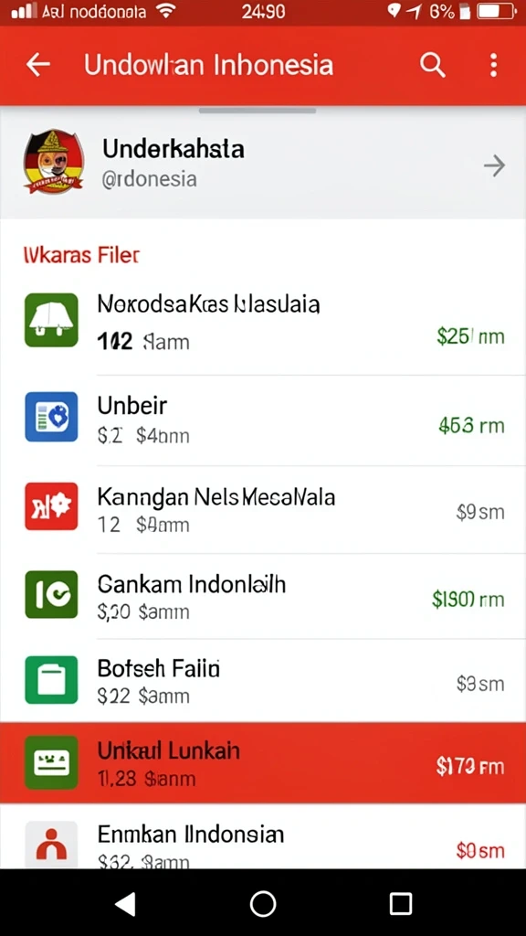Gambaran antarmuka pengguna yang intuitif dan ramah.