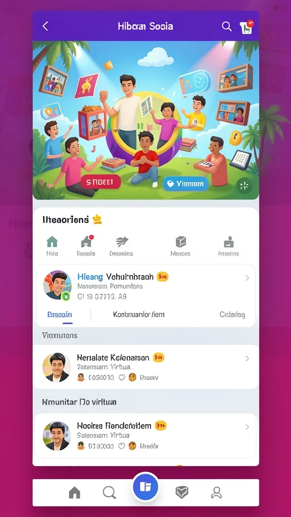 Tantangan level yang semakin menarik.