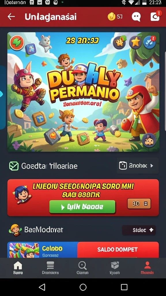 Evolusi karakter yang menghibur dan kreatif.